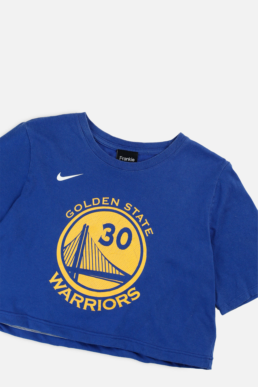 Rework Golden State Warriors NBA Crop Tee - S