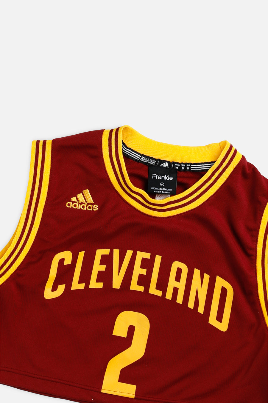 Rework Cleveland Cavaliers NBA Crop Jersey - XS