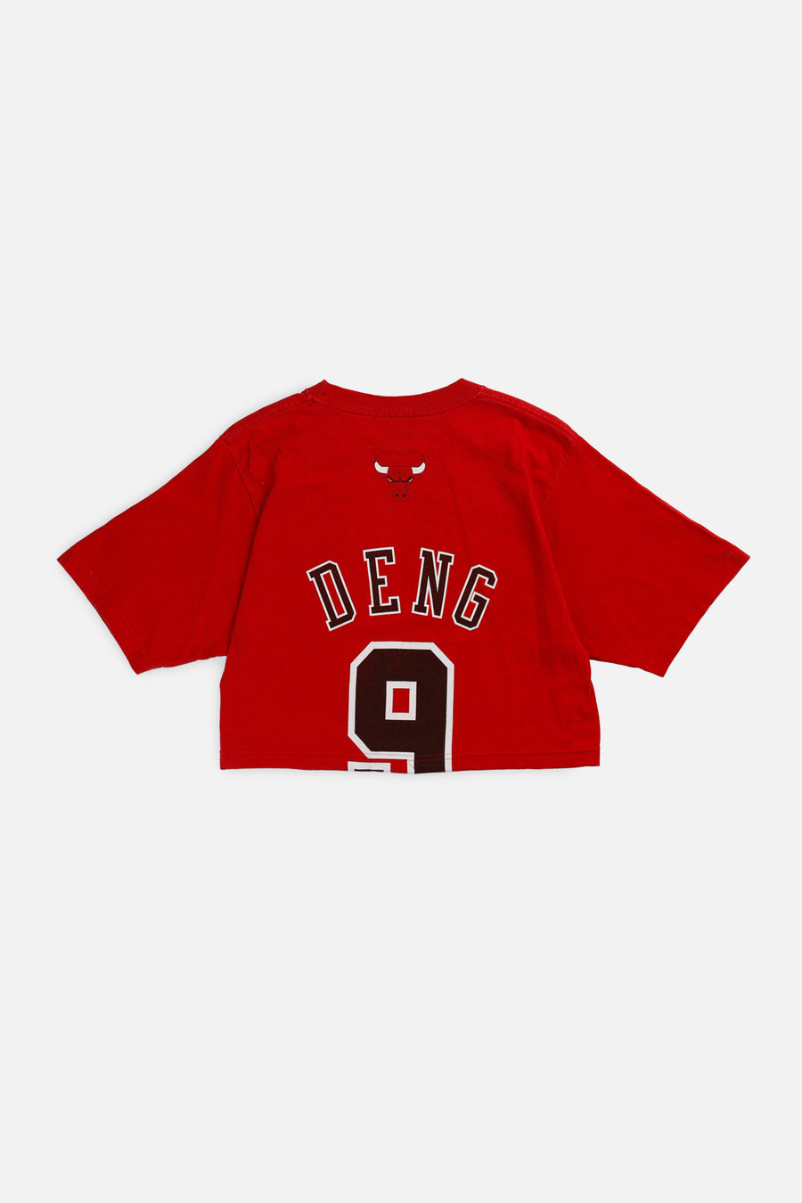 Rework Chicago Bulls NBA Crop Tee - S