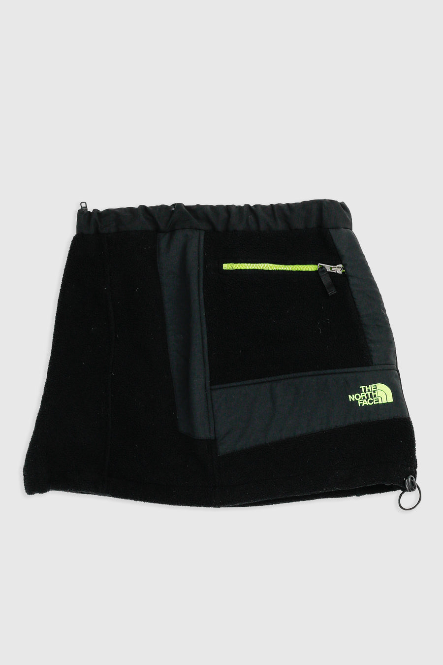 Rework North Face Fleece Mini Skirt - XS, S