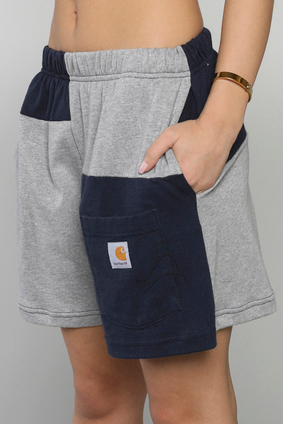 Unisex Rework Carhartt Tee Shorts - XS, S, M, L, XL