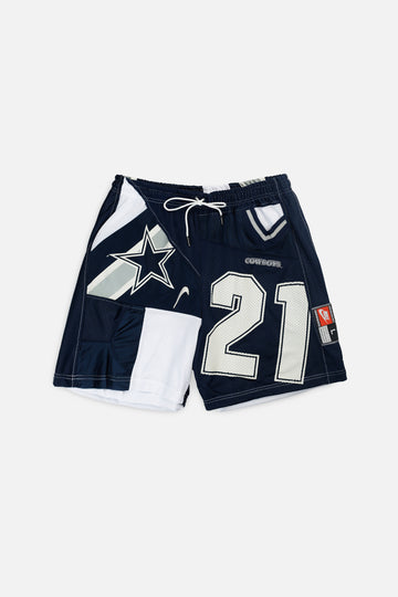 Unisex Rework Dallas Cowboys NFL Jersey Shorts - L