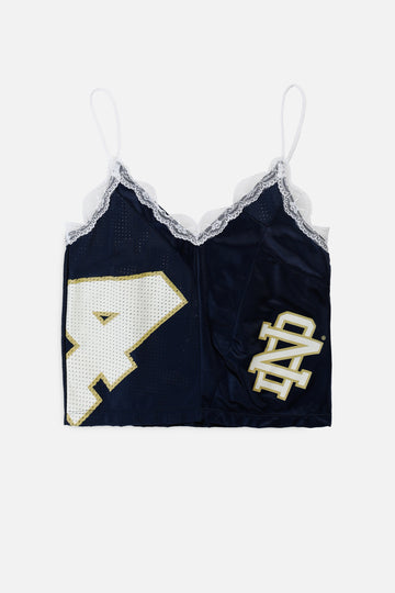 Rework Notre Dame Fighting Irish NCAA Lace Tank - S