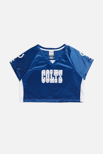 Rework Crop Indianapolis Colts NFL Jersey - L