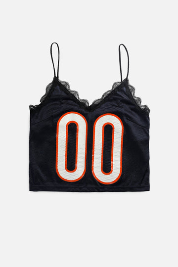 Rework Chicago Bears NFL Lace Tank - L