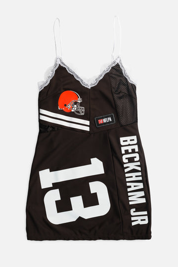 Rework Cleveland Browns NFL Lace Dress - S