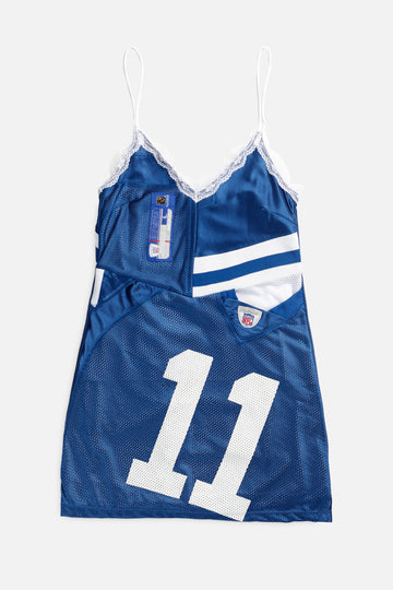 Rework Indianapolis Colts NFL Lace Dress - S