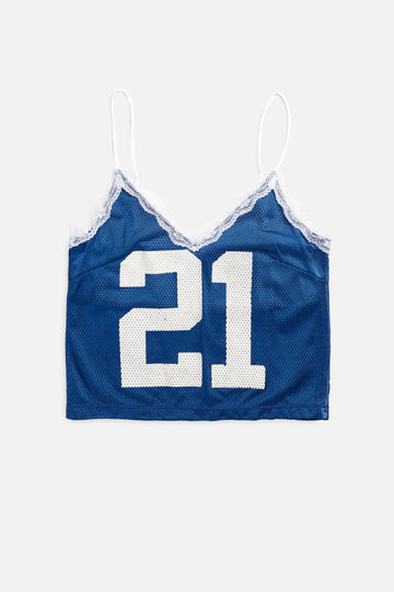 Rework Indianapolis Colts NFL Lace Tank - S