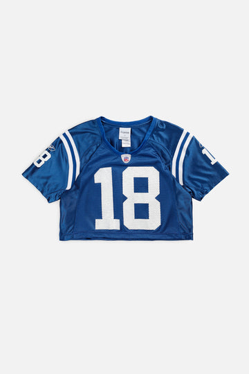 Rework Crop Indianapolis Colts NFL Jersey - S