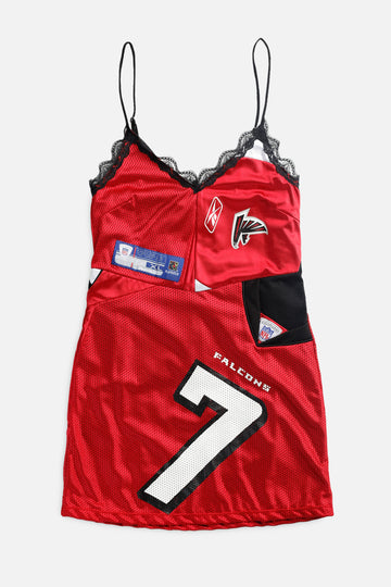 Rework Atlanta Falcons NFL Lace Dress - S