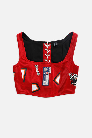 Rework Tampa Bay Buccaneers NFL Corset - S