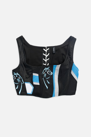 Rework Carolina Panthers NFL Corset - S