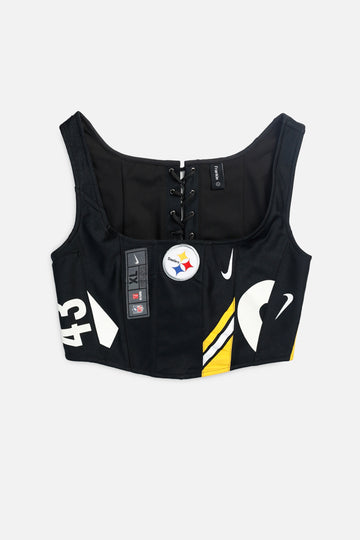 Rework Pittsburgh Steelers NFL Corset - S