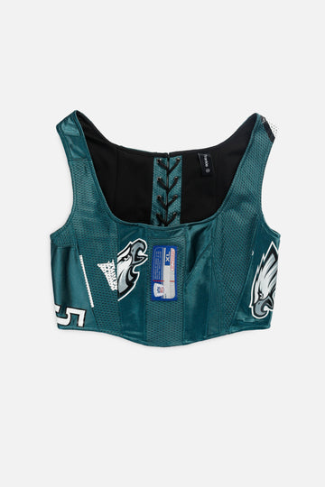 Rework Philadelphia Eagles NFL Corset - XS