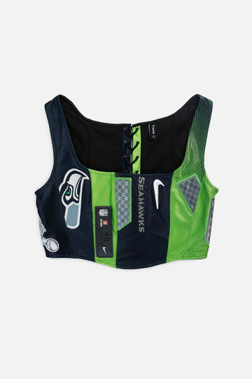 Rework Seattle Seahawks NFL Corset - L