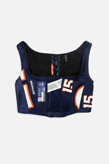 Rework Denver Broncos NFL Corset - S