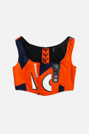 Rework Denver Broncos NFL Corset - M