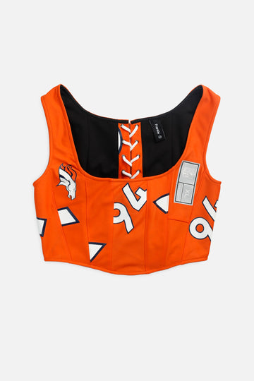 Rework Denver Broncos NFL Corset - XS