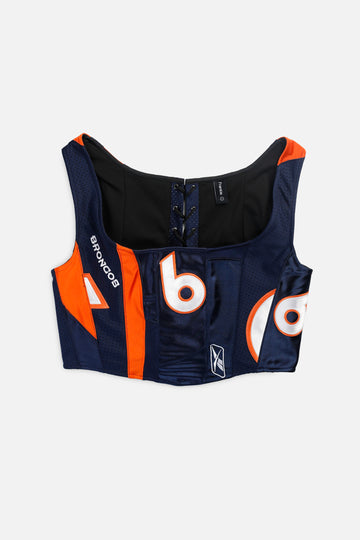 Rework Denver Broncos NFL Corset - L