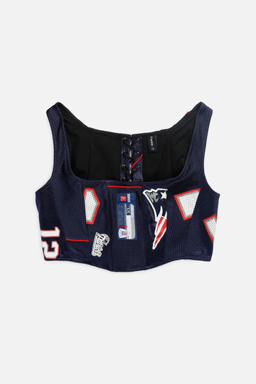 Rework New England Patriots NFL Corset - S