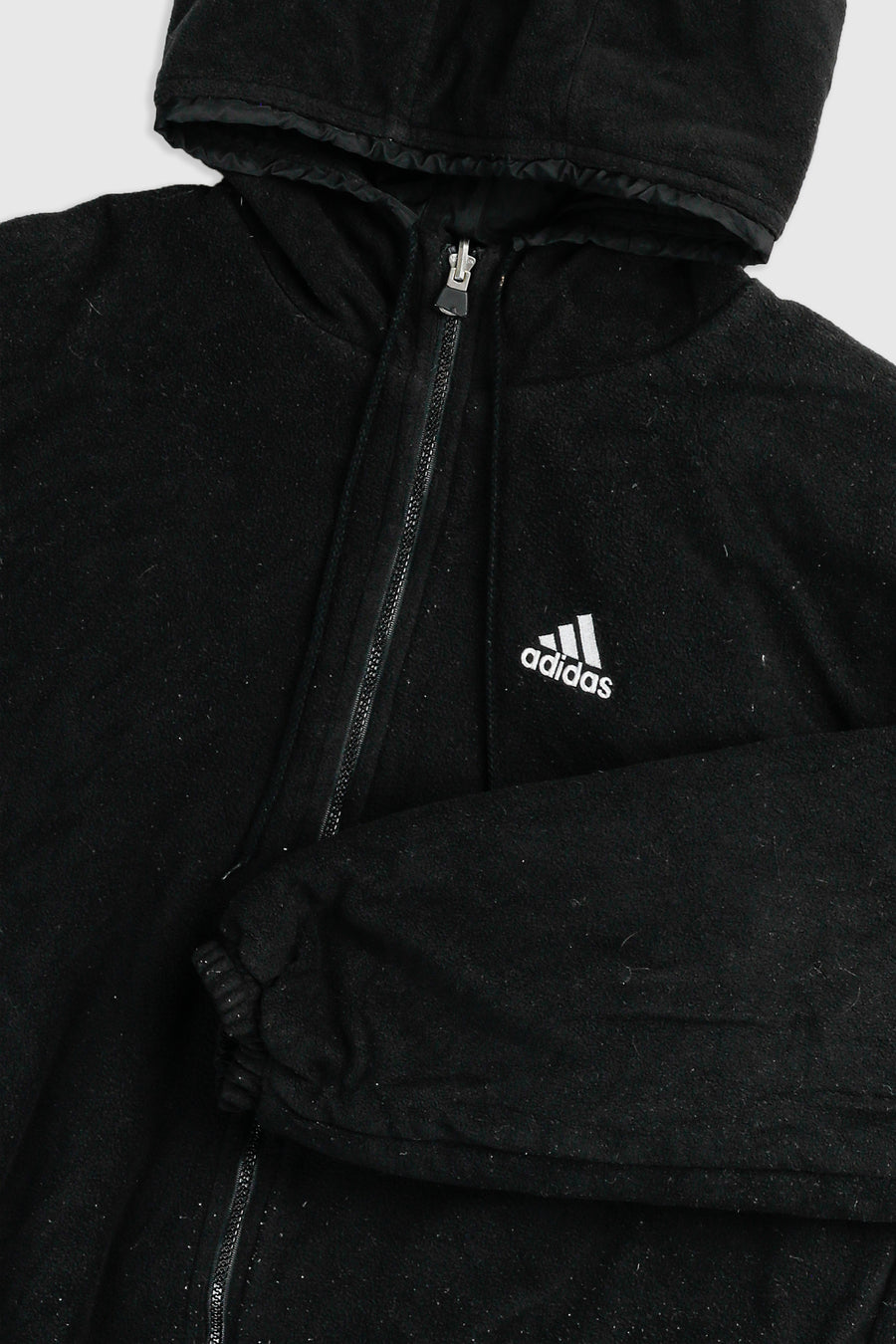 Vintage Adidas Reversible Fleece Jacket - M