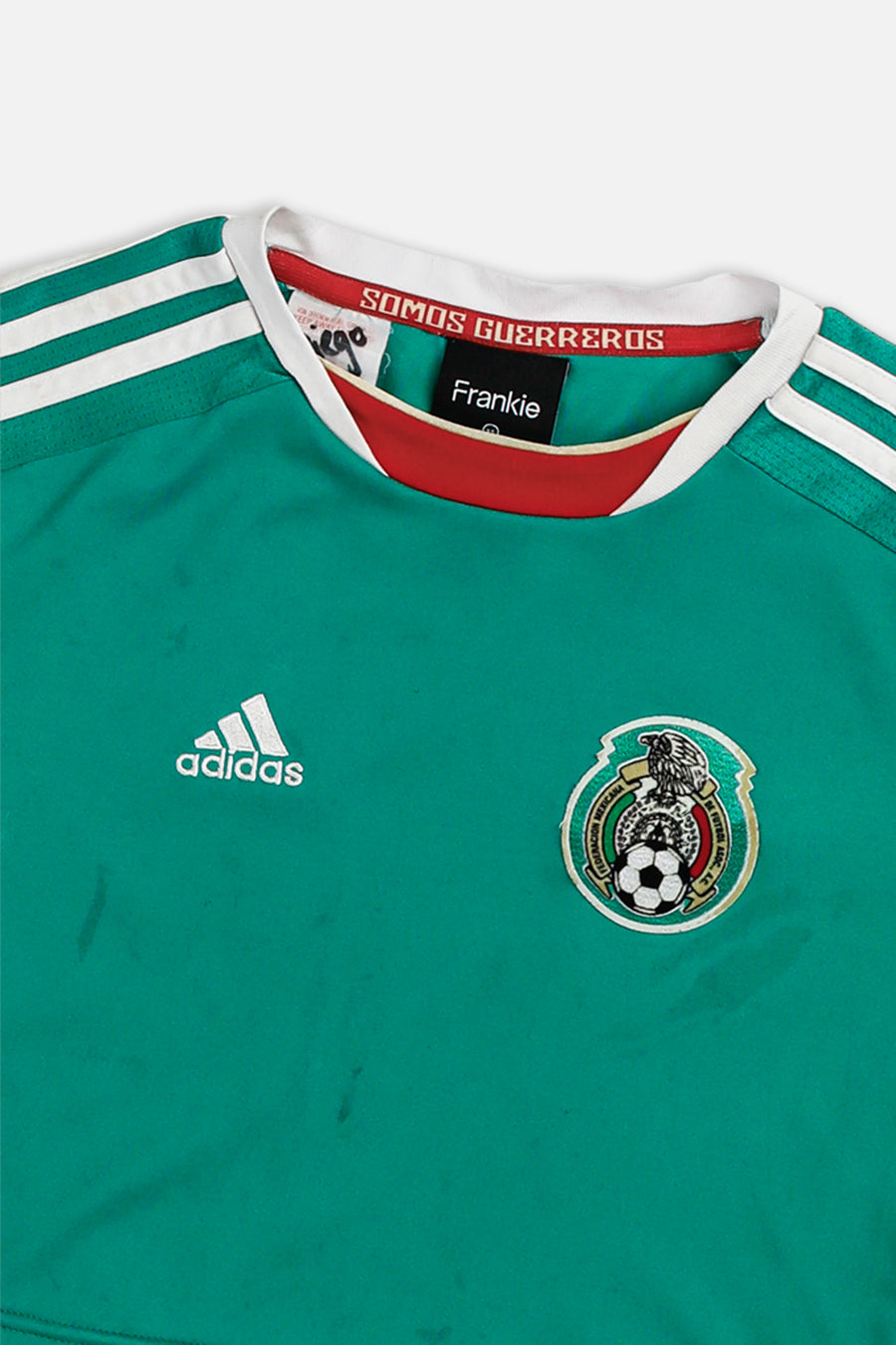 Rework Crop Mexico Soccer Jersey - XS