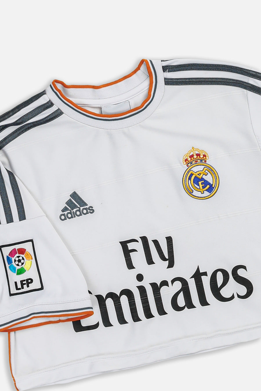 Rework Crop Madrid Soccer Jersey - S