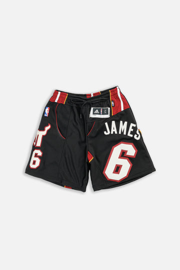 Unisex Rework Miami Heat NBA Jersey Shorts - S