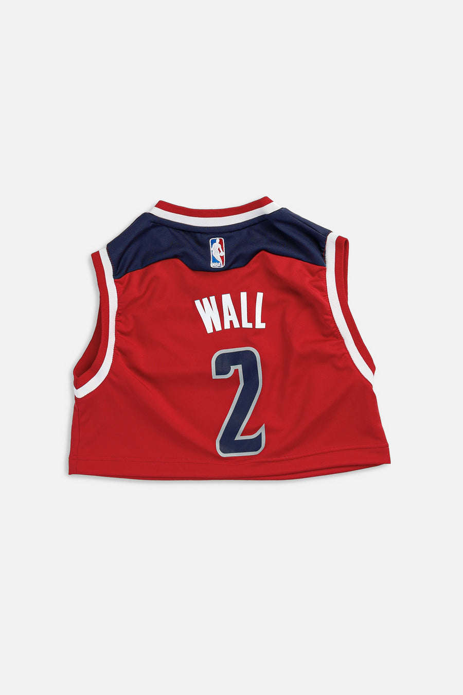 Rework Washington Wizards NBA Crop Jersey - XS