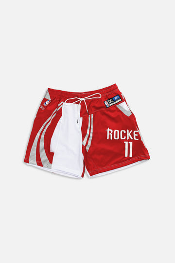 Unisex Rework Houston Rockets NBA Jersey Shorts - XXL