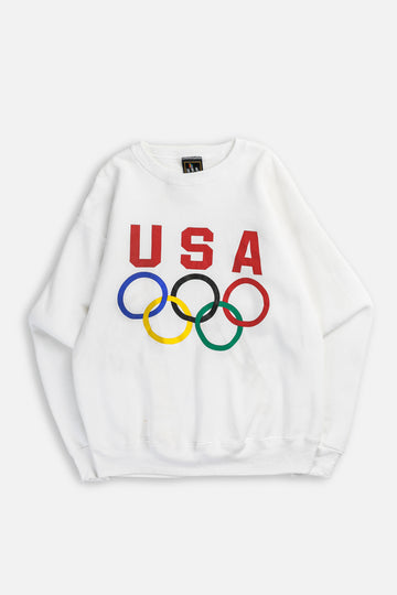 Vintage USA Olympics Sweatshirt - L
