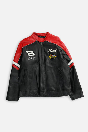 Vintage Racing Leather Jacket - XL