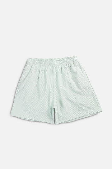 Unisex Rework Oxford Boxer Shorts - M