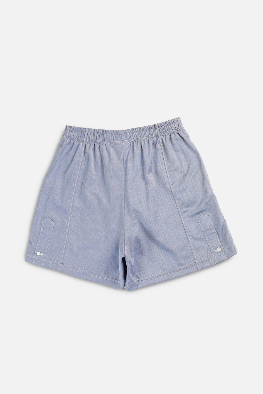 Unisex Rework Oxford Boxer Shorts - XS