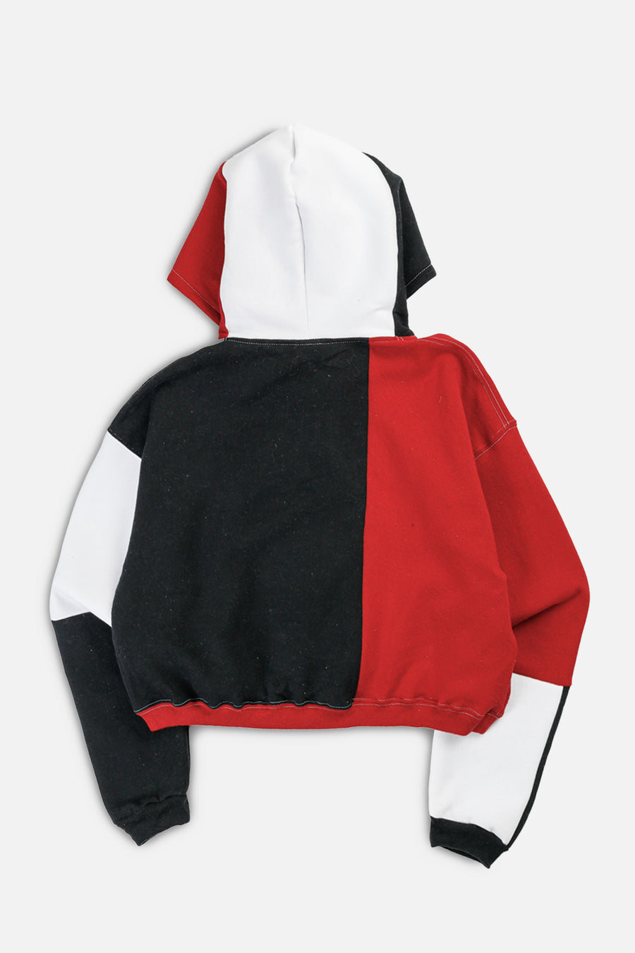 Rework Varsity Crop Zip Hoodie - M