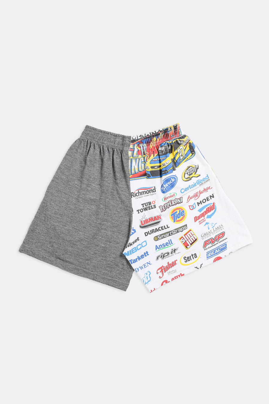 Unisex Rework Racing Tee Shorts - Women's XS, Men's XXS