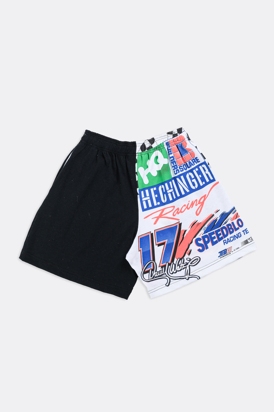 Unisex Rework Racing Tee Shorts - Women's XS, Men's XXS