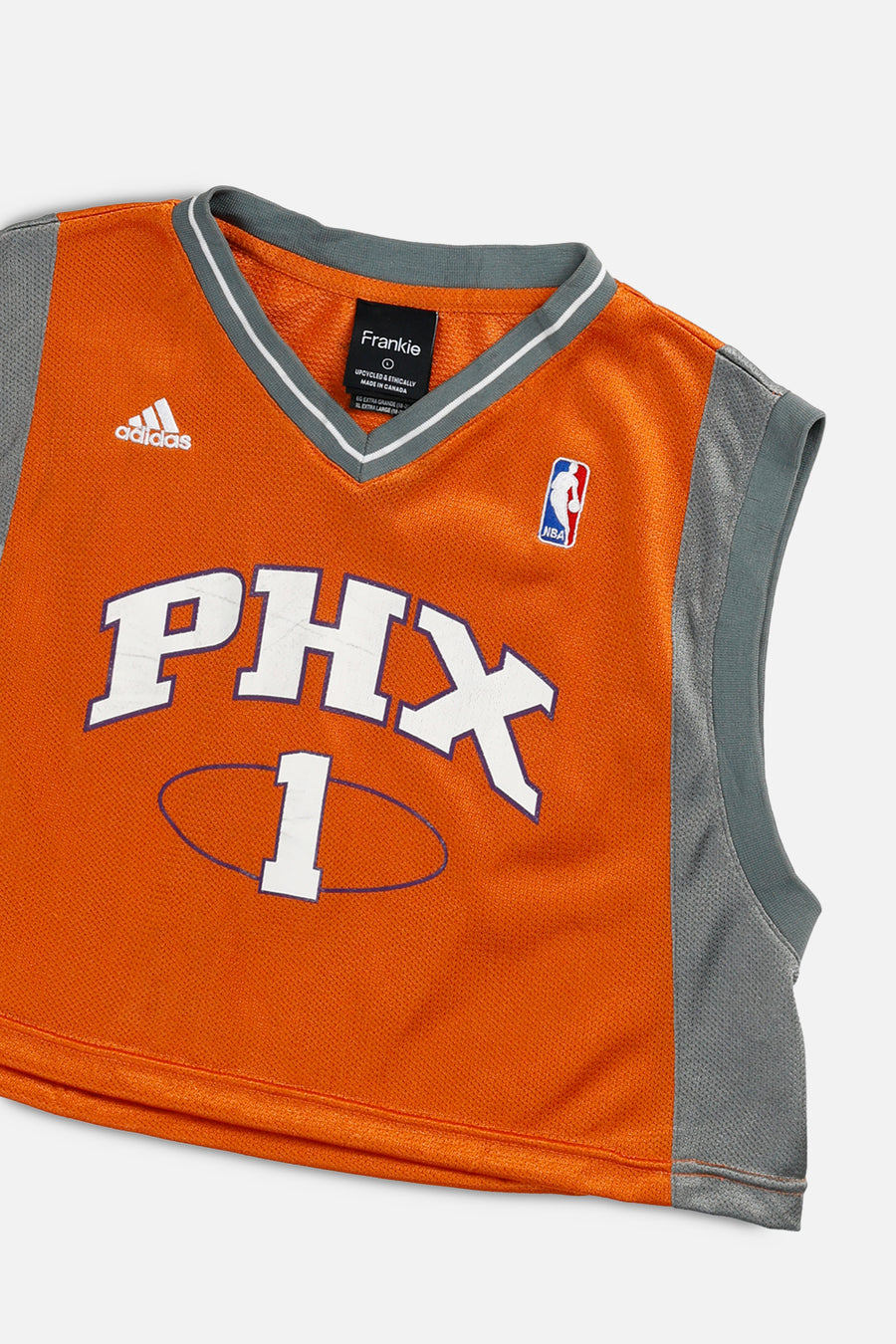 Rework Phoenix Suns NBA Crop Jersey - L