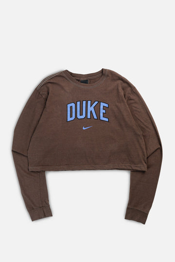 Rework Nike Duke Crop Long Sleeve Tee - L