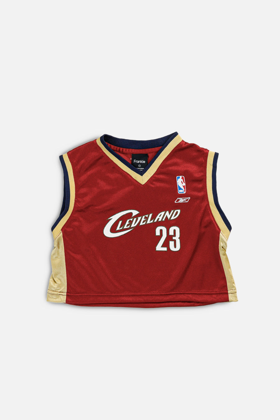 Rework Cleveland Cavaliers NBA Crop Jersey - S