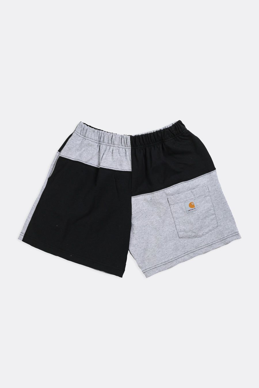 Unisex Rework Carhartt Patchwork Tee Shorts - XS, S, M, L, XL