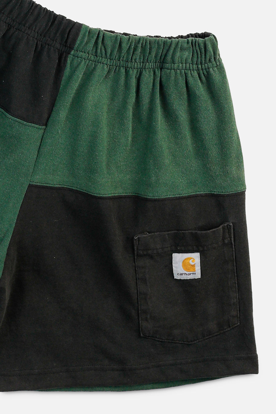 Unisex Rework Carhartt Patchwork Tee Shorts - XS, S, M, L, XL