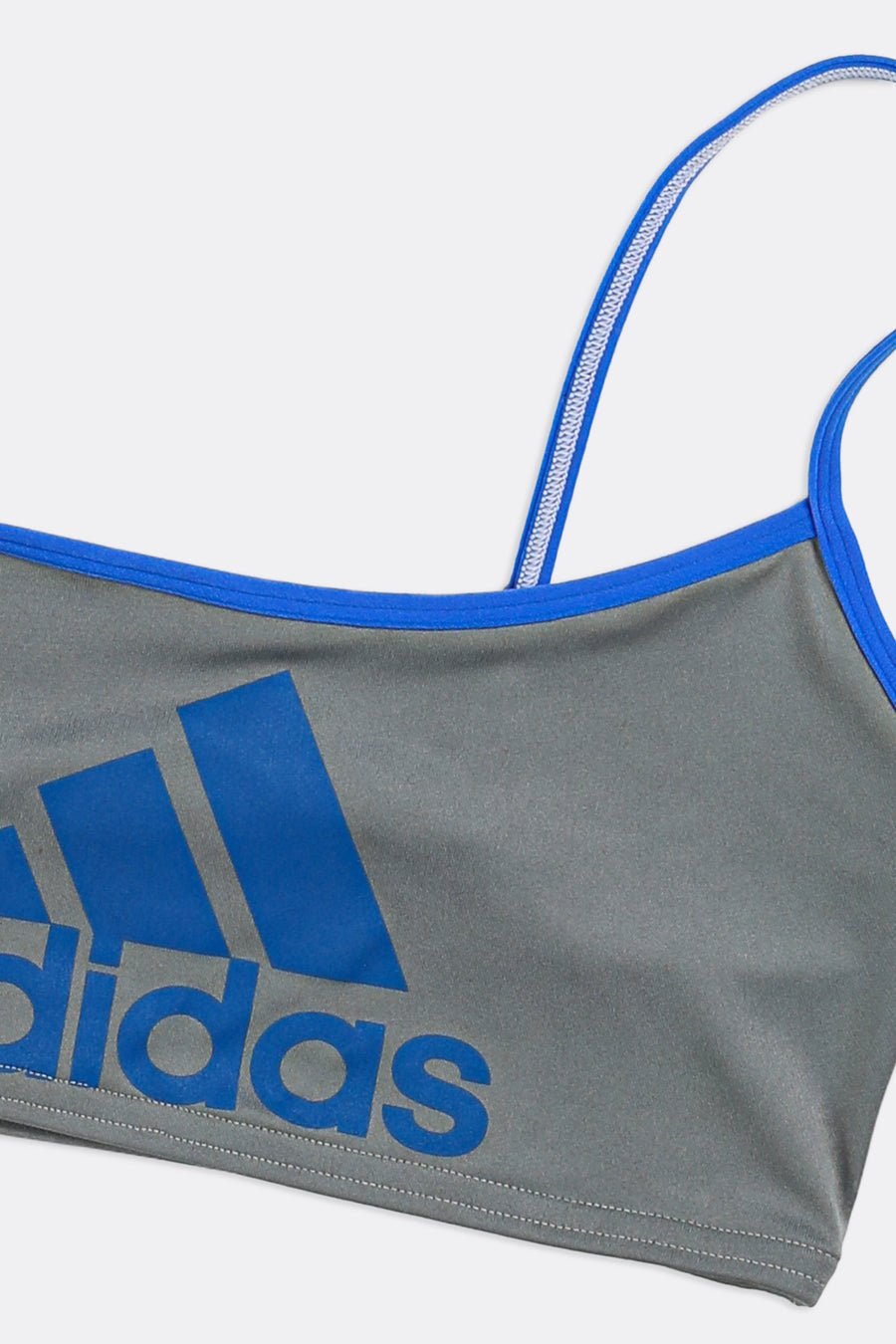 Rework Adidas One Shoulder Athletic Bra Top - M