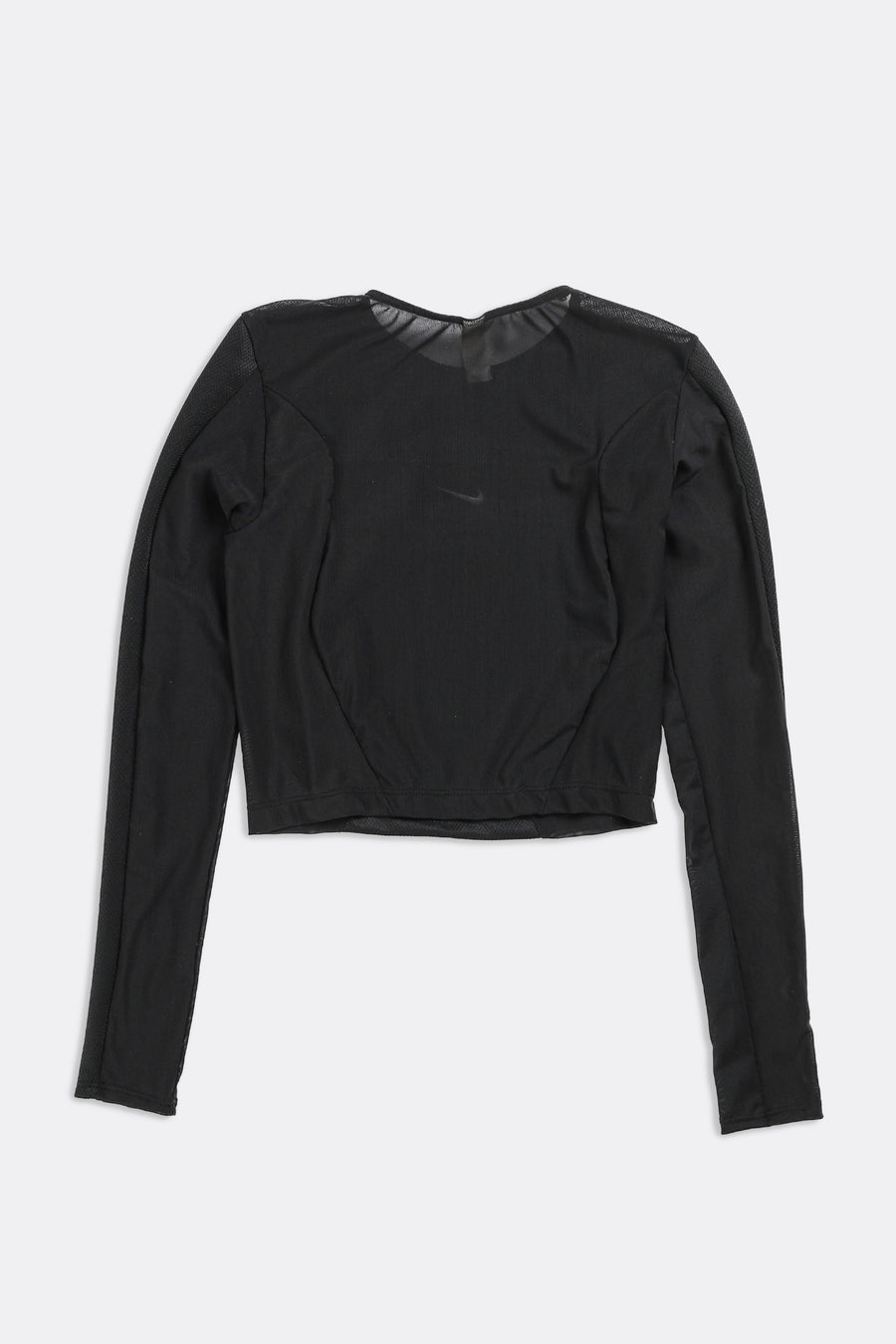 Rework Nike Wave Mesh Long Sleeve Top - M