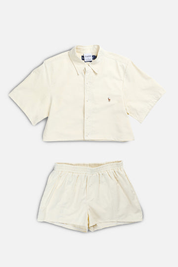 Rework Oxford Shorts Set - S