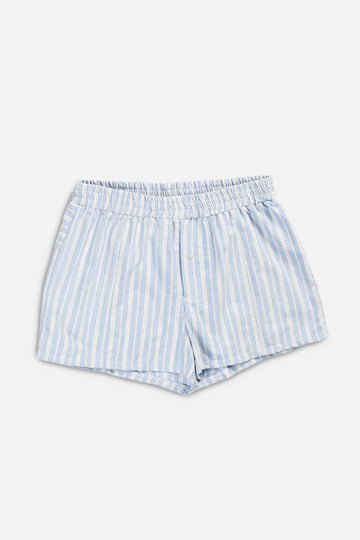 Rework Oxford Mini Boxer Shorts - S