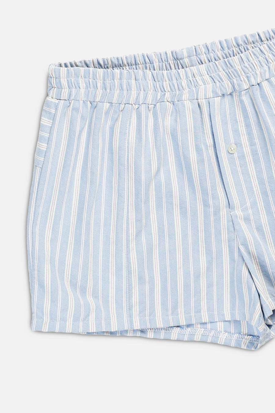 Rework Oxford Mini Boxer Shorts - S