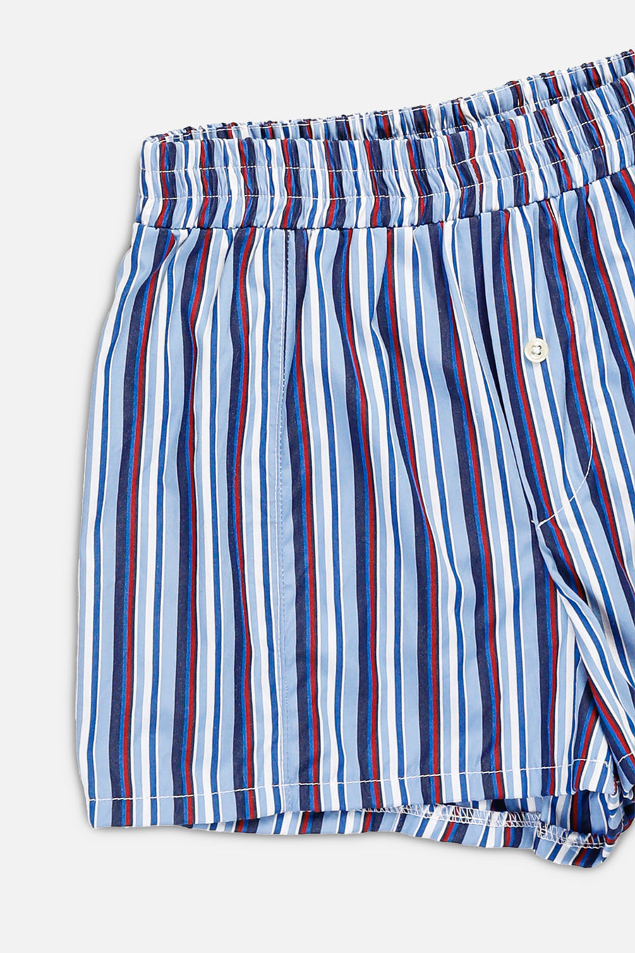 Rework Oxford Mini Boxer Shorts - XS