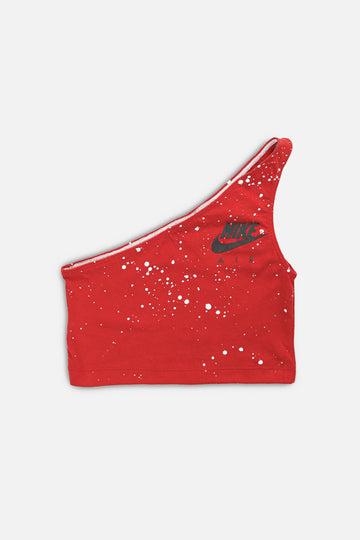 Rework Nike One Shoulder Tank - S