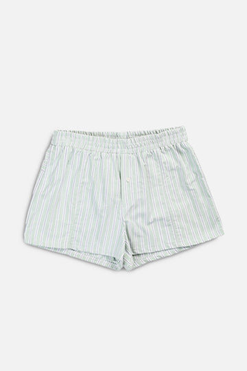 Rework Oxford Mini Boxer Shorts - S